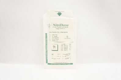 IHC 135750 NitriDerm Nitrile Surgical Gloves, Size 7.5